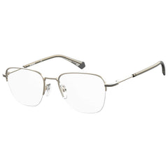 Polaroid Core Men's Eyeglasses - Gold Grey Semi-Rimless Frame | PLD D386/G 0OPO 00