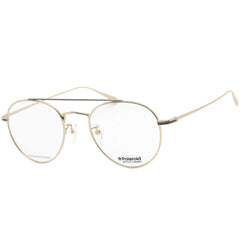 Polaroid Core Men's Eyeglasses - Gold Tone Pilot Metal Frame | PLD D383G 0J5G 00