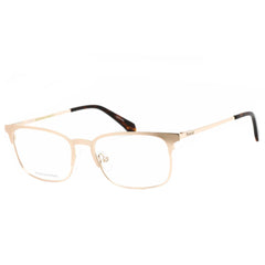 Polaroid Core Men's Eyeglasses - Gold Tone Rectangular Frame | PLD D441 0J5G 00
