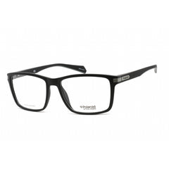 Polaroid Core Men's Eyeglasses - Matte Black Plastic Square Frame | Pld D 355 0003 00