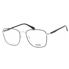 Polaroid Core Men's Eyeglasses - Palladium Silver Square Metal Frame | PLD D390/G 010