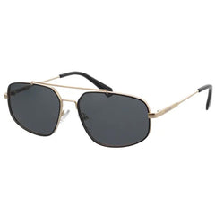Polaroid Core Men's Sunglasses - Black and Gold Aviator Frame | PLD 2112/S 02M2 M9