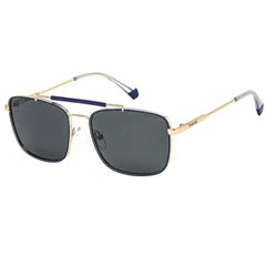 Polaroid Core Men's Sunglasses - Blue and Gold Aviator Frame | PLD 2111/S 0KY2 M9