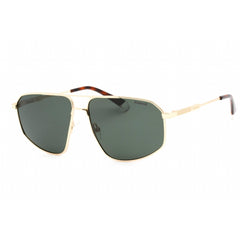 Polaroid Core Men's Sunglasses - Matte Gold Metal Aviator Frame | PLD 4118/S/X 0AOZ UC