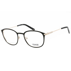 Polaroid Core Unisex Eyeglasses - Black Full-Rim Metal Frame | Pld D 351 0807 00