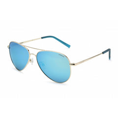 Polaroid Core Unisex Sunglasses - Grey Blue Mirror Polarized Lens | Pld 6012/N 0J5G JY