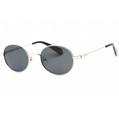 Polaroid Core Unisex Sunglasses - Grey Polarized Lens Oval Frame | PLD 6066/S 079D M9