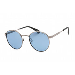 Polaroid Core Unisex Sunglasses - Grey Polarized Lens Round Frame | Pld 2053/S 0PJP 00