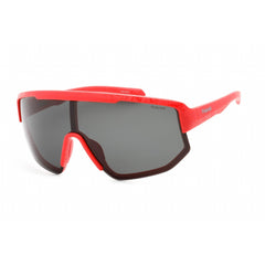 Polaroid Core Unisex Sunglasses - Matte Red Rectangular Frame | PLD 7047/S 00Z3 M9