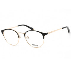 Polaroid Core Women's Eyeglasses - Clear Lens Black Gold Frame | PLD D367/F 02M2 00