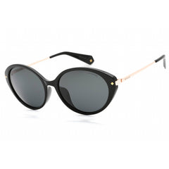 Polaroid Core Women's Sunglasses - Black Cat Eye Shape Frame | PLD 4077/F/S 0807 M9