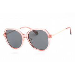 Polaroid Core Women's Sunglasses - Pink Rectangular Shape Frame | PLD 6177/G/S 035J M9