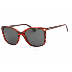 Polaroid Core Women's Sunglasses - Rectangular Grey Polarized Lens | PLD 4108/S 0UC M9