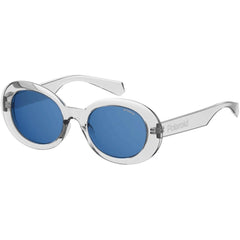 Polaroid Women's Sunglasses - Grey Plastic Oval Frame | POLAROID PLD6052S 0KB7/C3