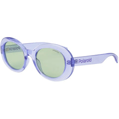 Polaroid Women's Sunglasses - Lilac Plastic Oval Frame | POLAROID PLD6052/S 0789/UC