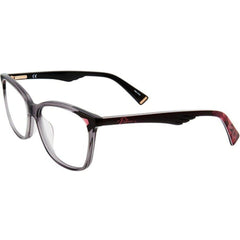 Police Women's Eyeglasses - Grey Plastic Full Rim Frame Demo Lens | POLICE VPL502 819