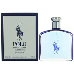 Polo Ultra Blue by Ralph Lauren, 4.2 oz Eau De Toilette Spray for Men