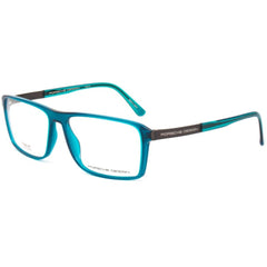 Porsche Unisex Eyeglasses - Green Plastic Full Rim Rectangular Frame | PORSCHE P8259 D