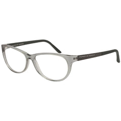 Porsche Women's Eyeglasses - Graphite Green Plastic Oval Frame | PORSCHE P8246 B