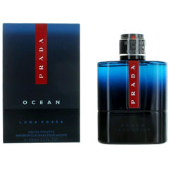 Prada Men's Eau de Toilette Spray - Luna Rossa Ocean , 3.4 oz