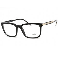 Prada Men's Eyeglasses - Black Full Rim Plastic Frame Demo Lens | 0PR 13YV AAV1O1