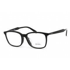 Prada Men's Eyeglasses - Black Rectangular Plastic Full-Rim Frame | 0PR 13XVF 1AB1O1