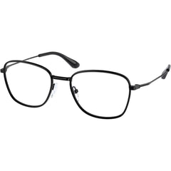 Prada Men's Eyeglasses - Black Square Full-Rim Metal Frame | PRADA 0PR 64WV 1AB1O150