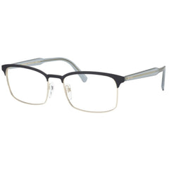 Prada Men's Eyeglasses - Blue Gold Metal Rectangular Frame | PRADA 0PR 54WV VH81O1