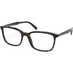 Prada Men's Eyeglasses - Conceptual Havana Plastic Square | PRADA 0PR 13XV 2AU1O1