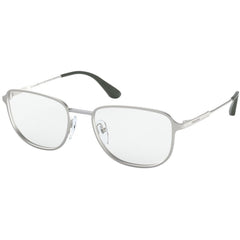 Prada Men's Eyeglasses - Conceptual Silver and Matt Silver | PRADA 0PR 58XV VIX1O154