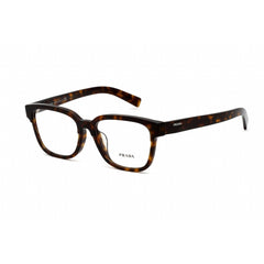 Prada Men's Eyeglasses - Full Rim Square Tortoise Plastic Frame | 0PR 04YVF 2AU1O1