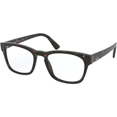 Prada Men's Eyeglasses - Haritage Havana Plastic Square Frame | PRADA 0PR 09XV 2AU1O1