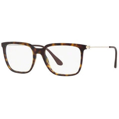 Prada Men's Eyeglasses - Havana Matt Plastic Square Frame | PRADA 0PR 17TV HAQ1O1