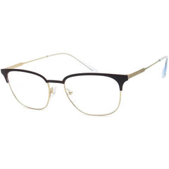 Prada Men's Eyeglasses - Matt Brown Pale Gold Metal Frame | PRADA 0PR59UV 0Y11O153