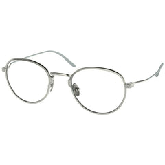 Prada Men's Eyeglasses - Titanium Round Full-Rim Frame | PRADA 0PR 50YV 05Q1O148
