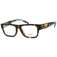 Prada Men's Eyeglasses - Tortoise Full Rim Frame Clear Demo Lens | 0PR 15YVF 23B1O1