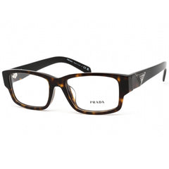 Prada Men's Eyeglasses - Tortoise Plastic Frame Clear Demo Lens | 0PR 07ZVF 2AU1O1