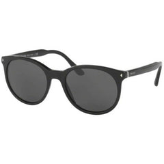 Prada Men's Sunglasses - Black Round Frame Dark Grey Lens | PRADA 0PR 06TS 1AB5S053