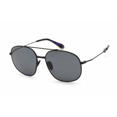 Prada Men's Sunglasses - Full Rim Black Metal Aviator Shape Frame | 0PR 51YS 1AB5Z1