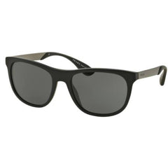 Prada Men's Sunglasses - Matt Black Plastic Frame Grey Lens | PRADA 0PR 04SSF 1BO1A157