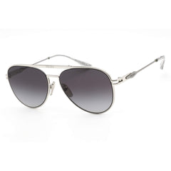 Prada Men's Sunglasses - Silver Aviator Frame Grey Gradient Lens | 0PR 54ZS 1BC09S