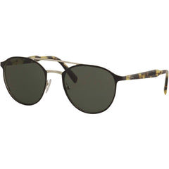 Prada Men's Sunglasses - Top Matt Black On Silver Pilot Frame | PRADA 0PR 62TS 5243O1