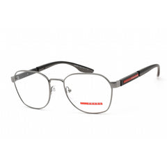 Prada Sport Men's Eyeglasses - Matte Gunmetal Geometric Metal Frame | 0PS 53NV 7CQ1O1