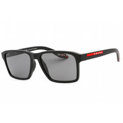 Prada Sport Men's Sunglasses - Black Rubber Plastic Rectangular | 0PS 05YS DG002G
