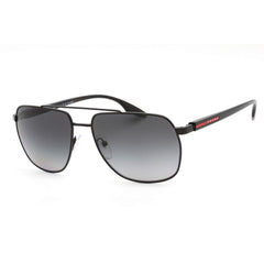 Prada Sport Men's Sunglasses - Matte Black Frame Grey Gradient Lens | 0PS 55VS 1BO5W1