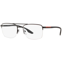 Prada Sport Unisex Eyeglasses - Black Rubber Frame | PRADA SPORT 0PS 51MV DG01O155