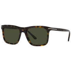 Prada Sport Women's Sunglasses - Green Lens Plastic Square Frame | 0PR 18WS 2AU0B056