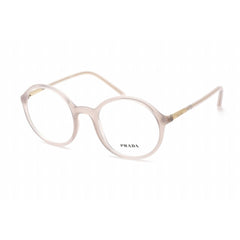Prada Unisex Eyeglasses - Transparent Grey Plastic Round Shape Frame | 0PR 09WV TWH1O1