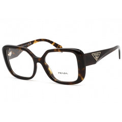 Prada Women' Eyeglasses - Tortoise Square Frame Clear Demo Lens | 0PR 10ZV 2AU1O1
