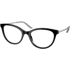 Prada Women's Eyeglasses - Black Cat Eye Frame Demo Lens | PRADA 0PR 17WV 1AB1O1
